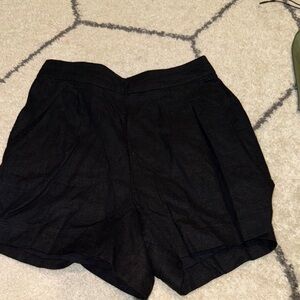 Abercrombie & Fitch Elegant Black High Waist Shorts